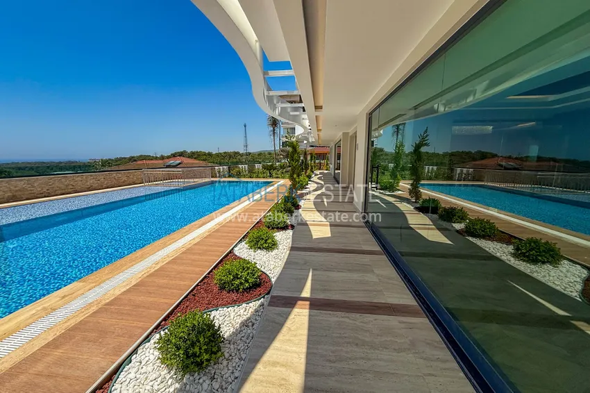 Современные квартиры и пентхаусы с видом на море в районе Авсаллар, Алания - рассрочка на 2 года 16