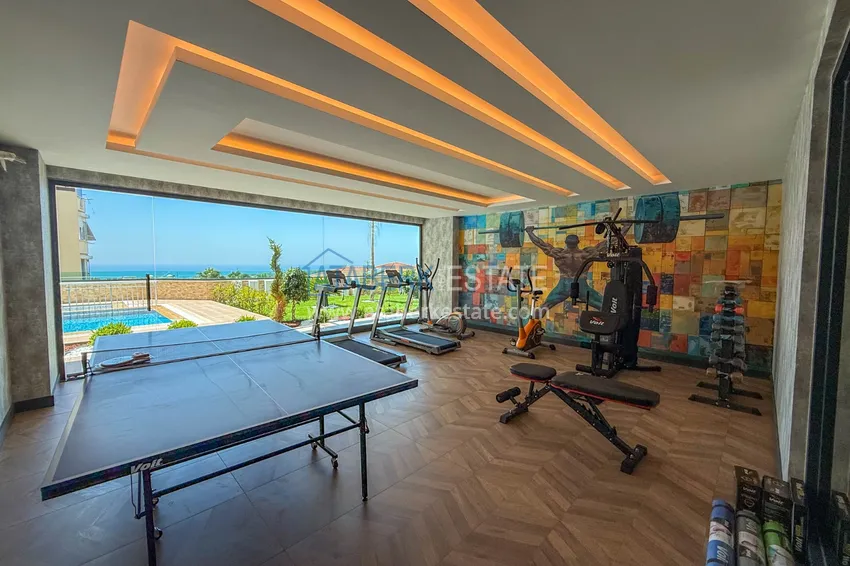 Современные квартиры и пентхаусы с видом на море в районе Авсаллар, Алания - рассрочка на 2 года 26