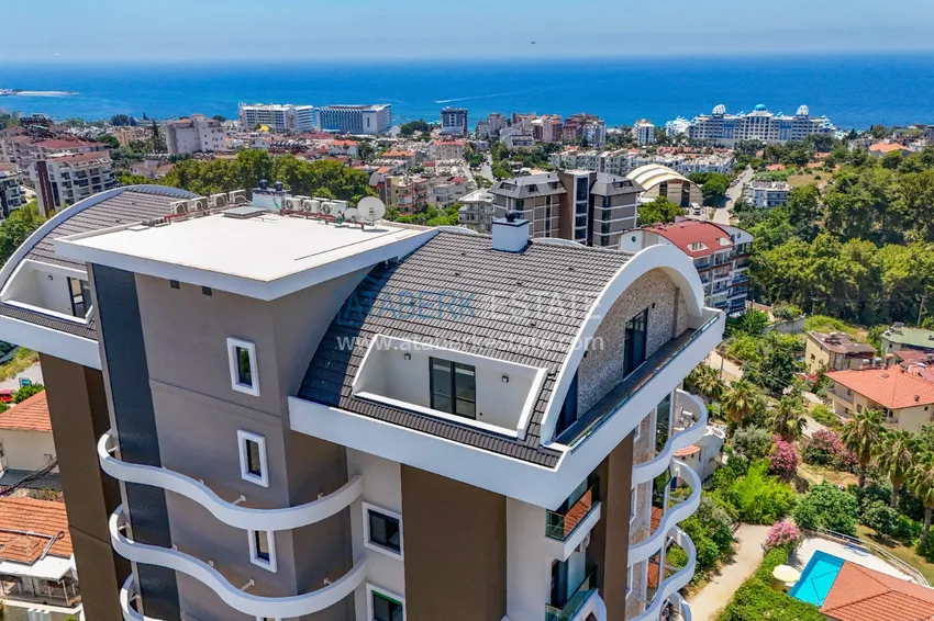 Современные квартиры и пентхаусы с видом на море в районе Авсаллар, Алания - рассрочка на 2 года 6