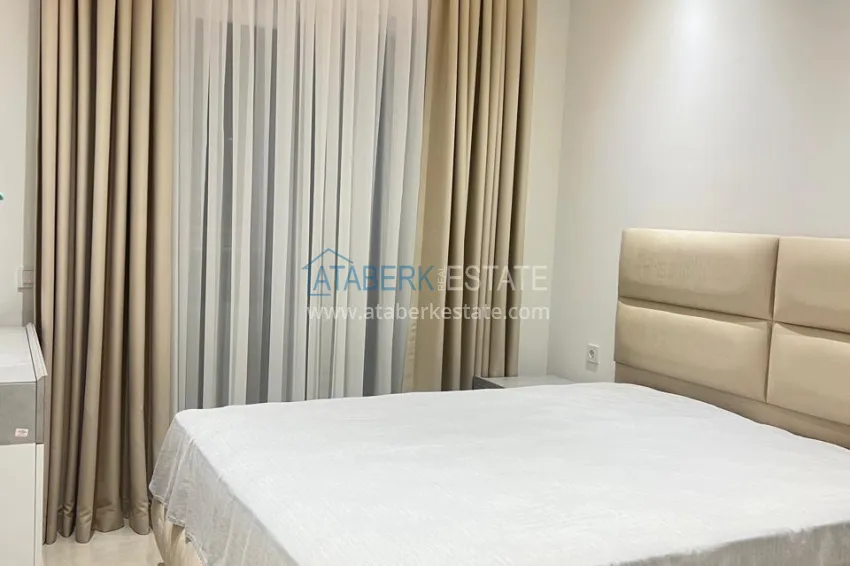 Приобрести Двухкомнатная квартира под ключ с двумя застекленными балконами в престижном комплексе - Махмутлар, Алания 7