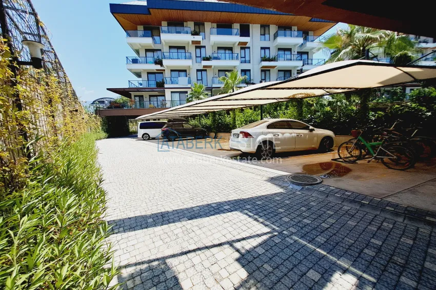 Дуплекс 3+1 с мебелью и видом на горы, район Верхняя Оба - продажа от собственника 12 