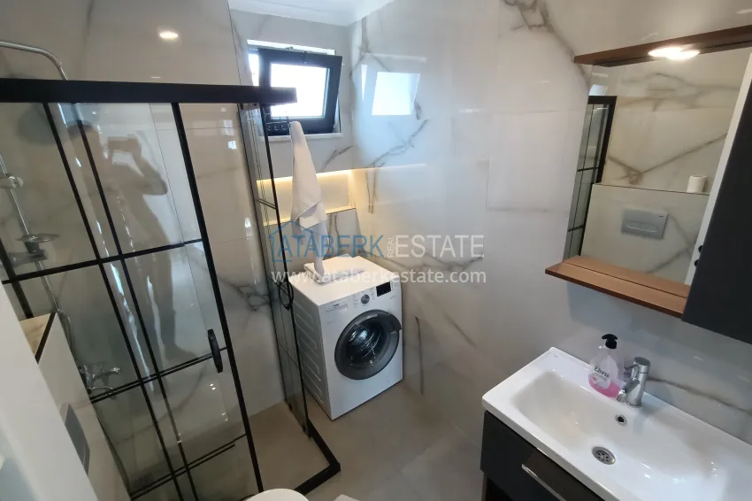 Приобрести Двухуровневый пентхаус в центре Алании – с видом на горы, 250 метров до пляжа 6 