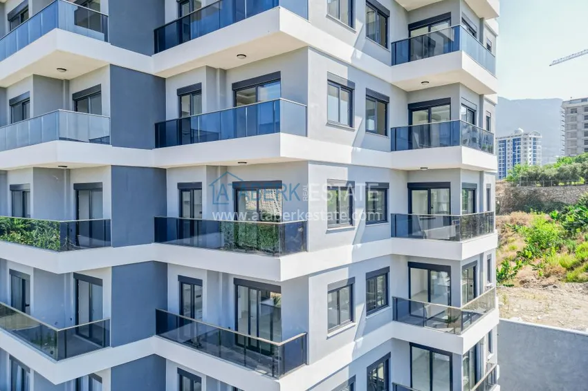 Дуплекс 2+1 с отдельной кухней и панорамным видом – Алания, Махмутлар 7 