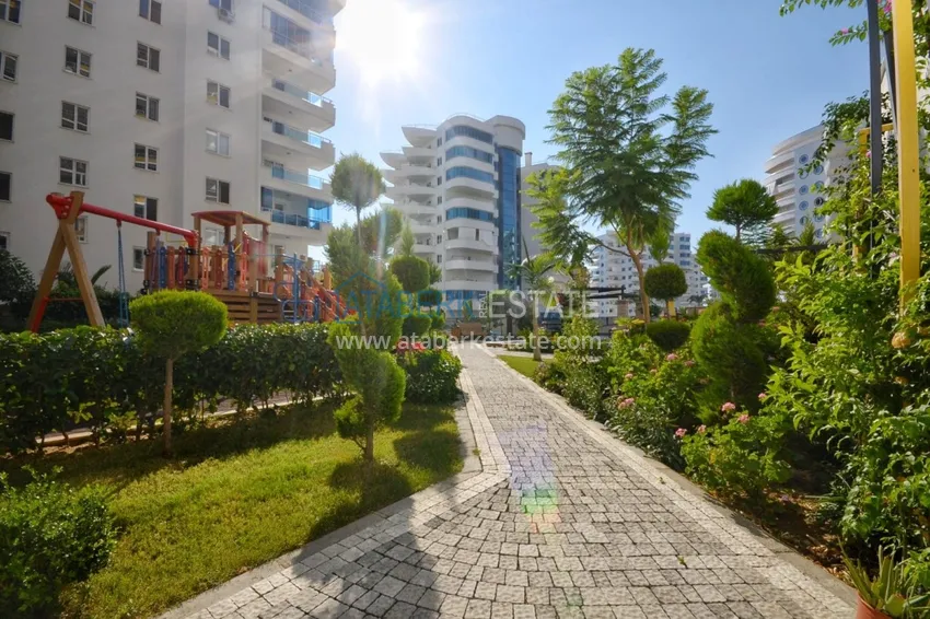 Квартира 2+1 с мебелью и частичным видом на море в Махмутларе - продажа от собственника 6 