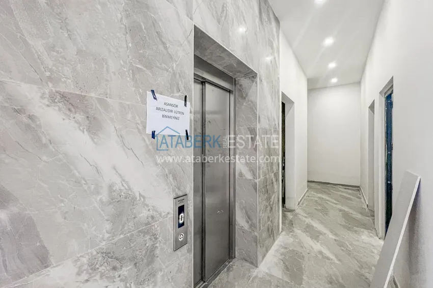 Дуплекс 2+1 с отдельной кухней и панорамным видом – Алания, Махмутлар 9 