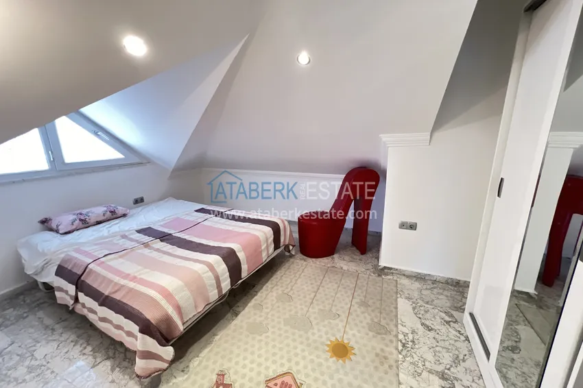 Приобрести Недвижимость для ВНЖ! Меблированная вилла в горном коттеджном комплексе - Алания 5 