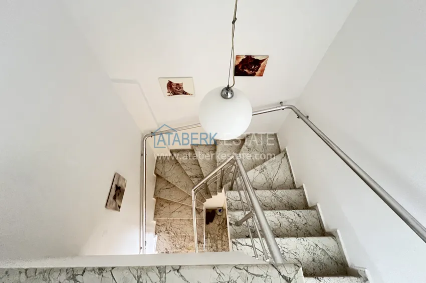 Приобрести Недвижимость для ВНЖ! Меблированная вилла в горном коттеджном комплексе - Алания 7 