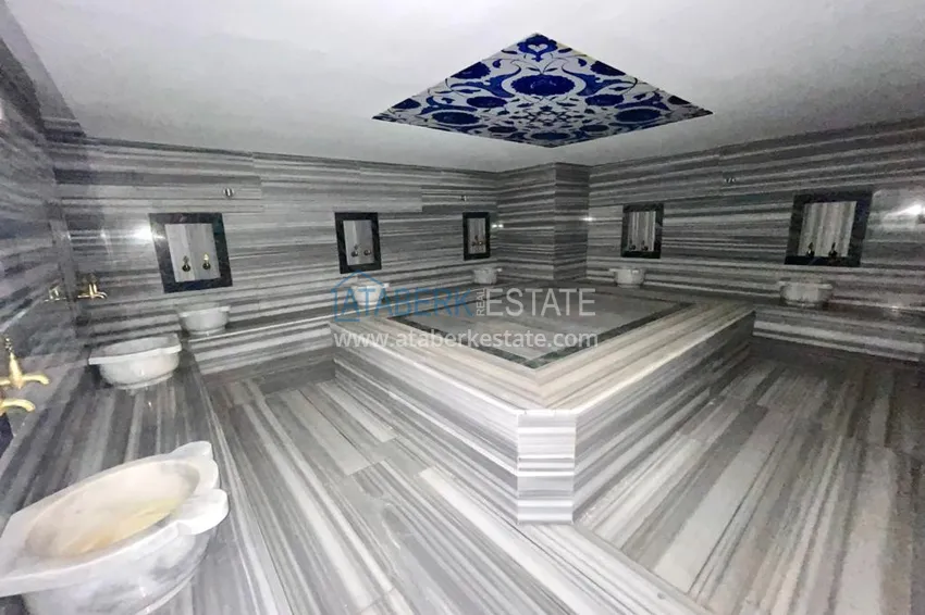 Двухуровневая квартира с мебелью от собственника в Алании, район Кестель 16 