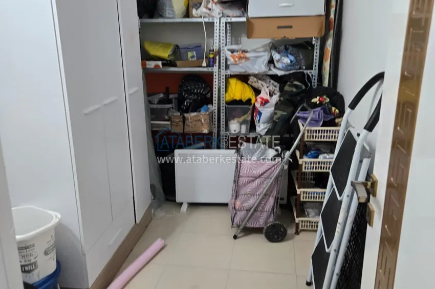 Приобрести Двухуровневая квартира с мебелью от собственника в Алании, район Кестель 19 