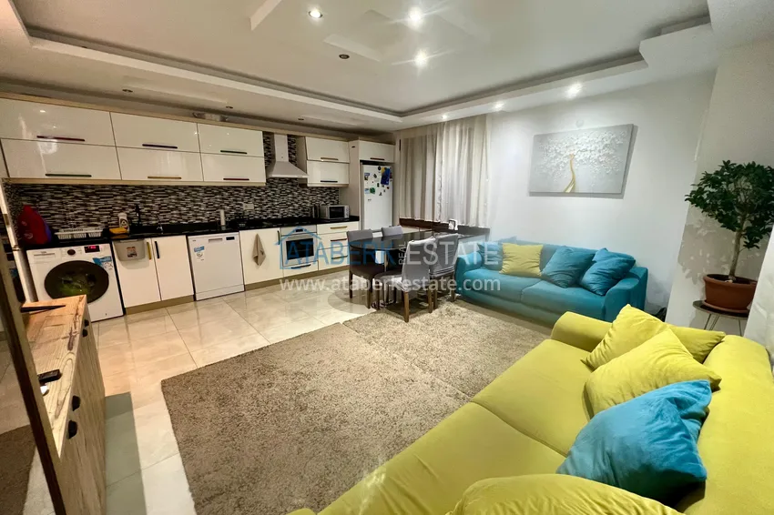 Приобрести Двухуровневая квартира с мебелью от собственника в Алании, район Кестель 3 