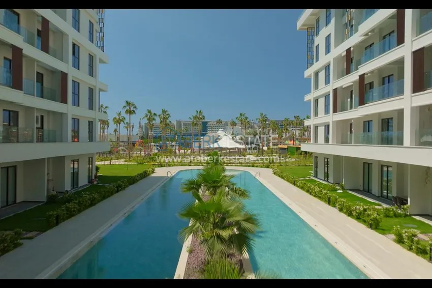 Садовый дуплекс 2+1 в аренду в Алании, район Тюрклер - комплекс-отель A8 24 