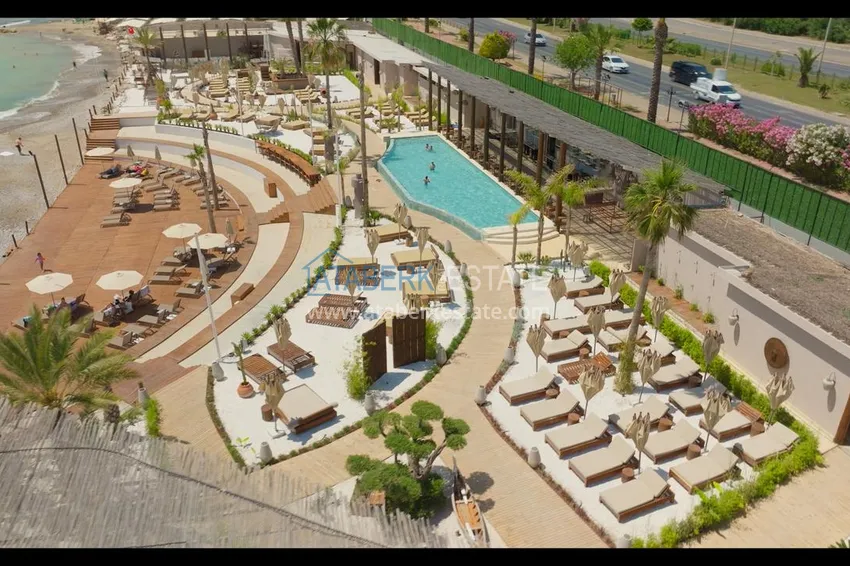 Садовый дуплекс 2+1 в аренду в Алании, район Тюрклер - комплекс-отель A8 34 