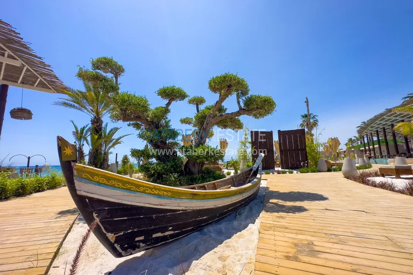 Садовый дуплекс 2+1 в аренду в Алании, район Тюрклер - комплекс-отель A8 42 