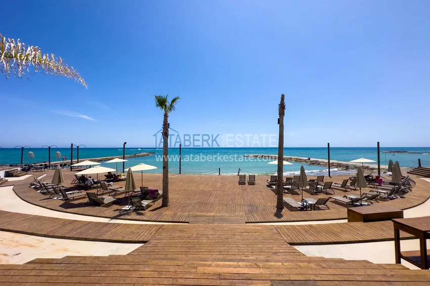 Садовый дуплекс 2+1 в аренду в Алании, район Тюрклер - комплекс-отель A8 43 