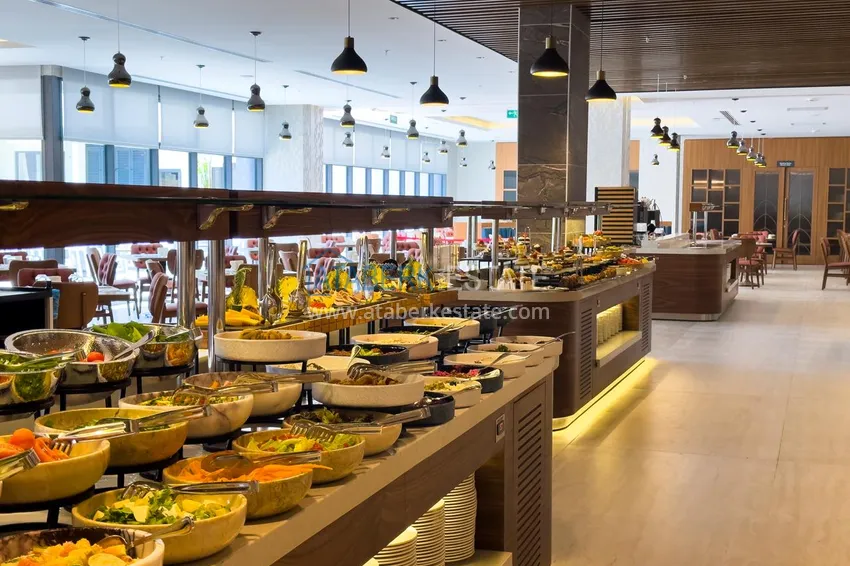 Садовый дуплекс 2+1 в аренду в Алании, район Тюрклер - комплекс-отель A8 60 