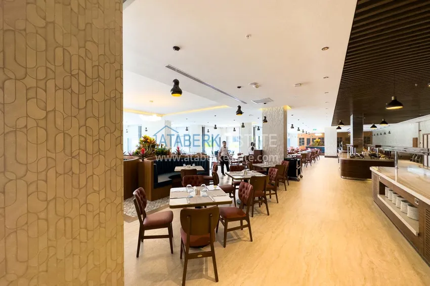 Садовый дуплекс 2+1 в аренду в Алании, район Тюрклер - комплекс-отель A8 62 