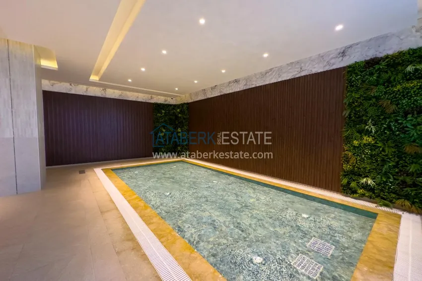 Садовый дуплекс 2+1 в аренду в Алании, район Тюрклер - комплекс-отель A8 71 