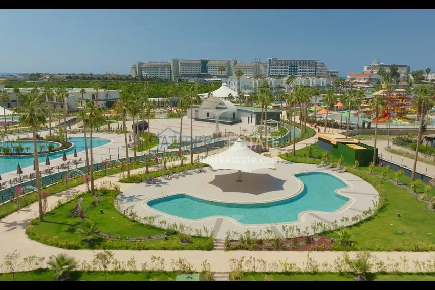 Садовый дуплекс 2+1 в аренду в Алании, район Тюрклер - комплекс-отель A8 16 