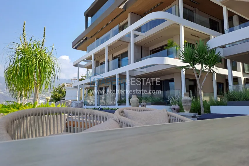 Квартира от собственника с прямым видом на море в комплексе с уникальным месторасположением - центр Алании 10