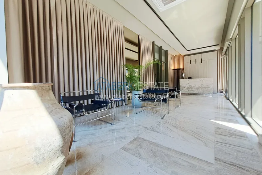 Квартира от собственника с прямым видом на море в комплексе с уникальным месторасположением - центр Алании 23