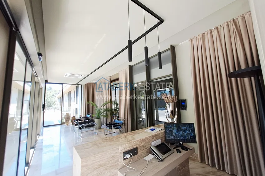 Квартира от собственника с прямым видом на море в комплексе с уникальным месторасположением - центр Алании 24