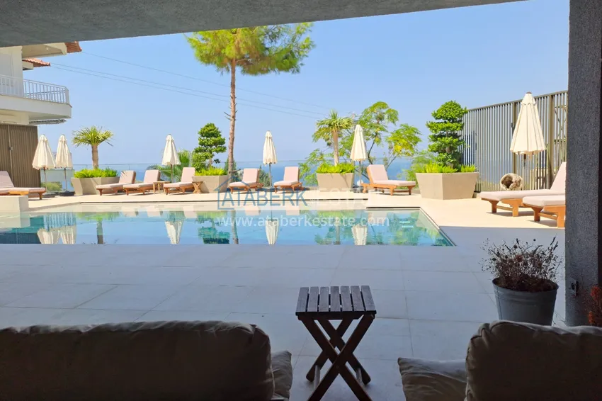 Квартира от собственника с прямым видом на море в комплексе с уникальным месторасположением - центр Алании 8