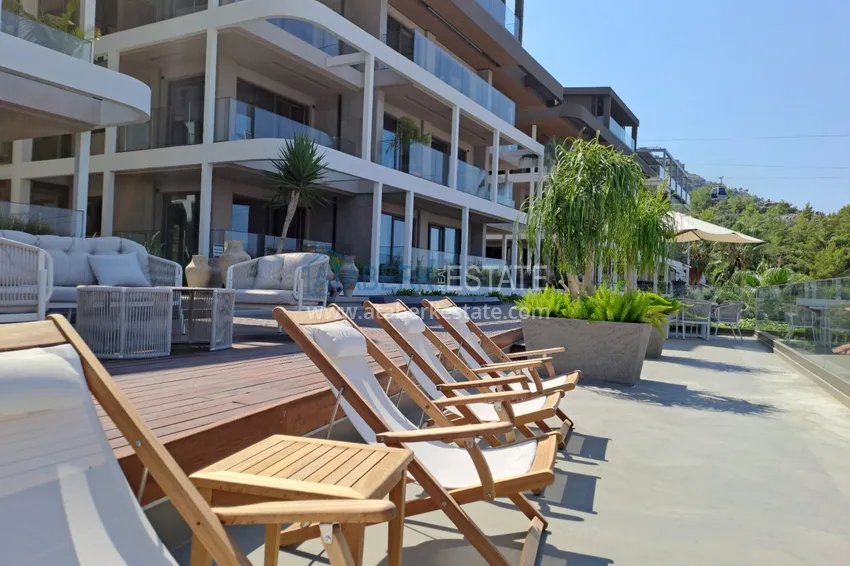 Квартира от собственника с прямым видом на море в комплексе с уникальным месторасположением - центр Алании 9