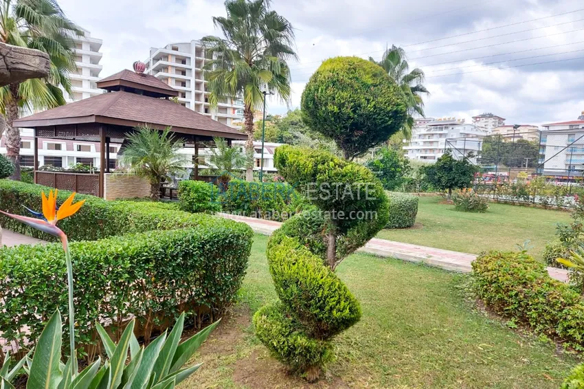 Квартира 2+1 в Авсалларе с мебелью – в резиденции с частным пляжем 11 