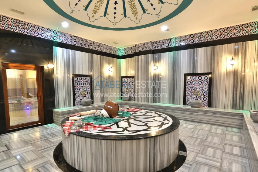 Квартира 2+1 в Авсалларе с мебелью – в резиденции с частным пляжем 24 