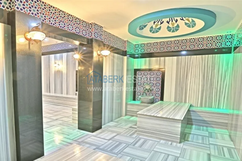 Квартира 2+1 в Авсалларе с мебелью – в резиденции с частным пляжем 25 