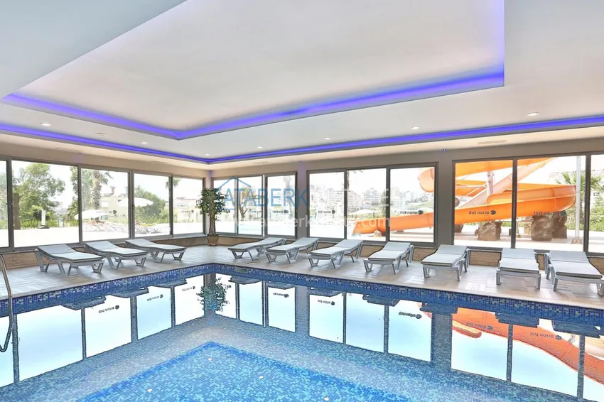 Квартира 2+1 в Авсалларе с мебелью – в резиденции с частным пляжем 8 