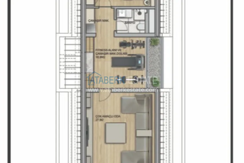 Купить дешево Современные виллы в Анталии, район Лара - собственный бассейн, сад и идеальная локация 3 