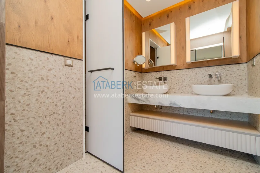 Приобрести Современные виллы в Анталии, район Лара - собственный бассейн, сад и идеальная локация 47 