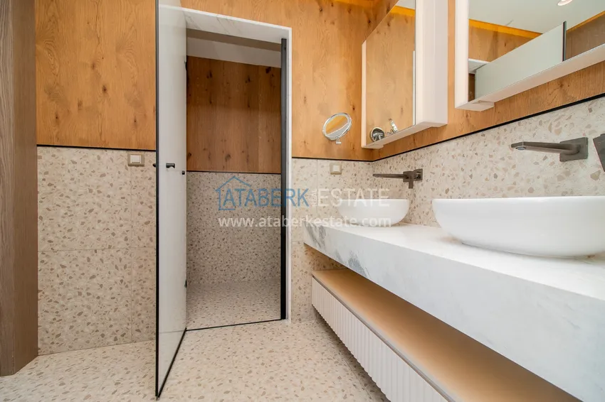 Приобрести Современные виллы в Анталии, район Лара - собственный бассейн, сад и идеальная локация 50 