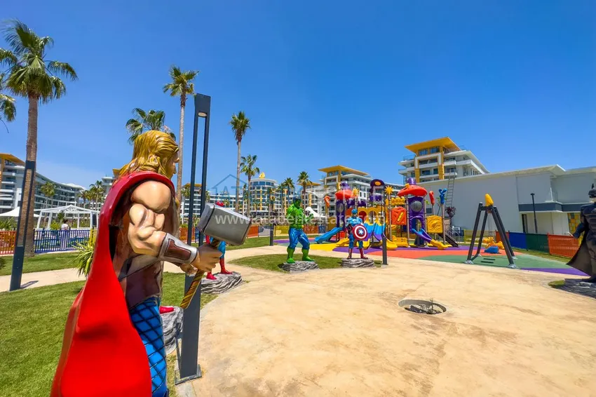 Квартира 2+1 в Алании, район Тюрклер - с чистовой отделкой, подходит под ВНЖ 33