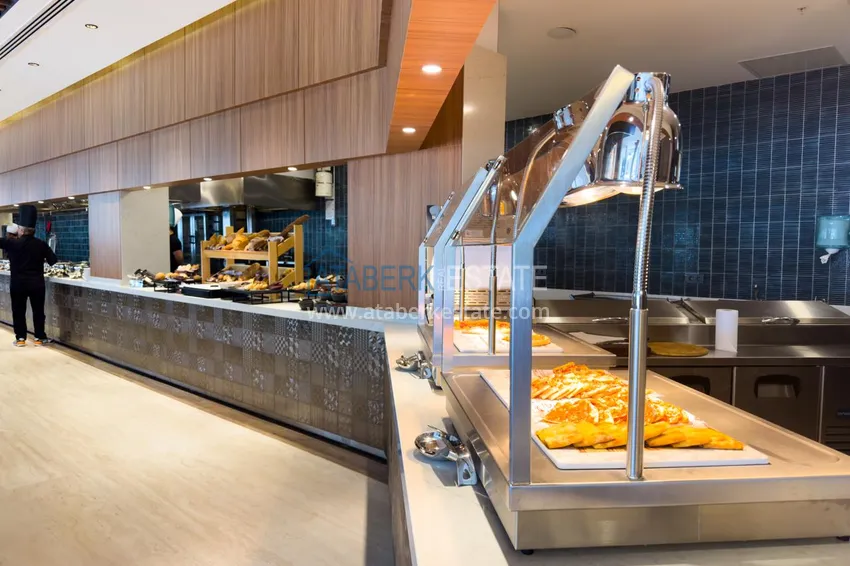 Квартира у моря в пятизвёздочном комплекс-отеле - Алания, район Тюрклер 57 