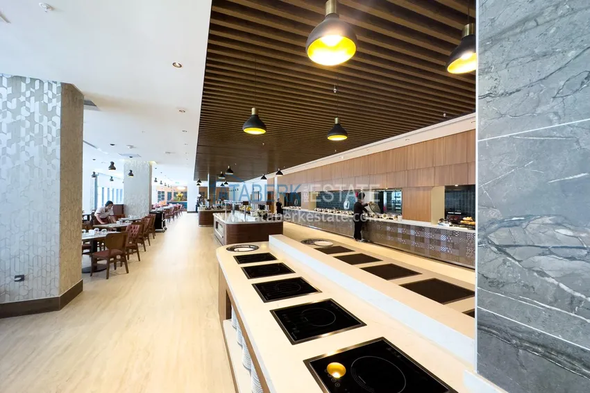 Квартира у моря в пятизвёздочном комплекс-отеле - Алания, район Тюрклер 59 