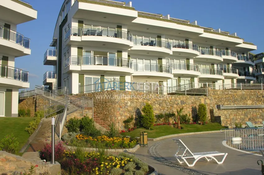 Пентхаус-дуплекс 3+1 с панорамным видом в Конаклы, Алания 12 