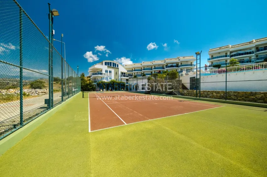 Пентхаус-дуплекс 3+1 с панорамным видом в Конаклы, Алания 13 