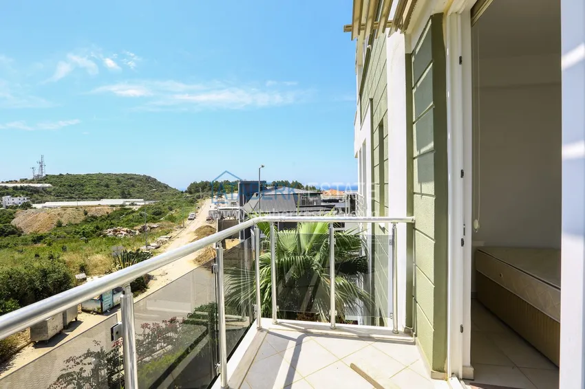 Приобрести Пентхаус-дуплекс 3+1 с панорамным видом в Конаклы, Алания 19 