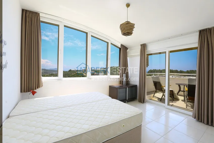 Приобрести Пентхаус-дуплекс 3+1 с панорамным видом в Конаклы, Алания 22 