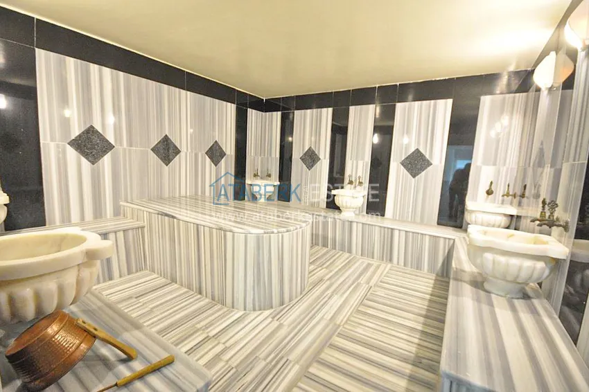 Пентхаус-дуплекс 3+1 с панорамным видом в Конаклы, Алания 22 