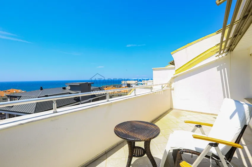 Приобрести Пентхаус-дуплекс 3+1 с панорамным видом в Конаклы, Алания 29 