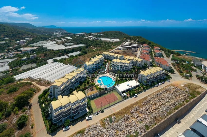 Пентхаус-дуплекс 3+1 с панорамным видом в Конаклы, Алания 2 