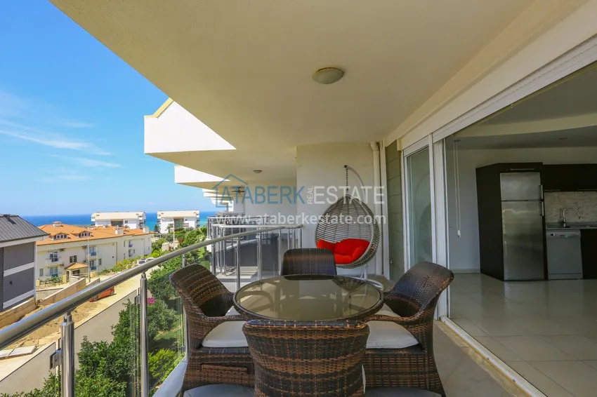 Приобрести Пентхаус-дуплекс 3+1 с панорамным видом в Конаклы, Алания 9 