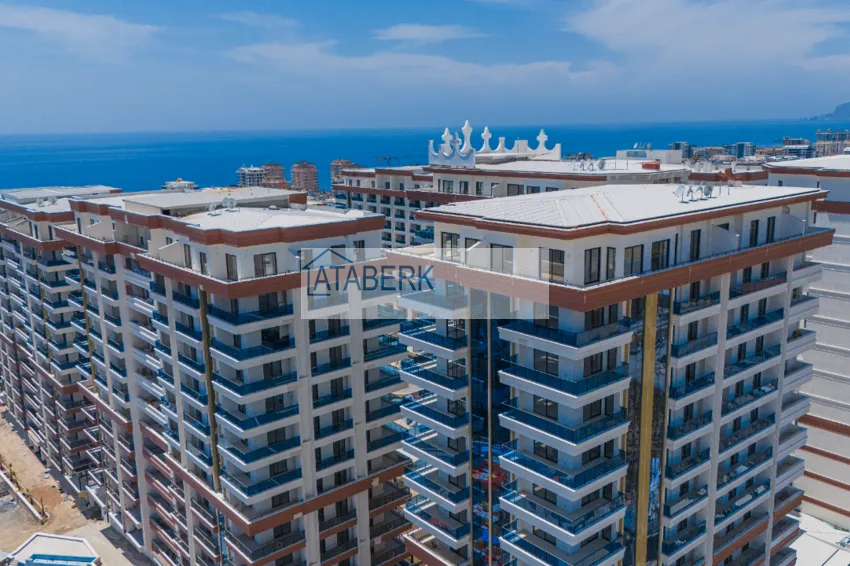 Линейная квартира 3+1 201 м² в Алании, центр района Махмутлар  10 
