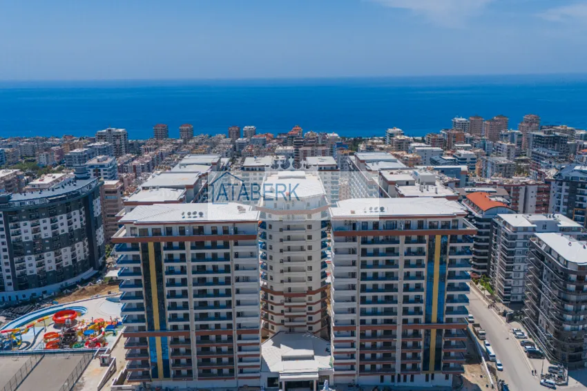 Линейная квартира 3+1 201 м² в Алании, центр района Махмутлар  4 