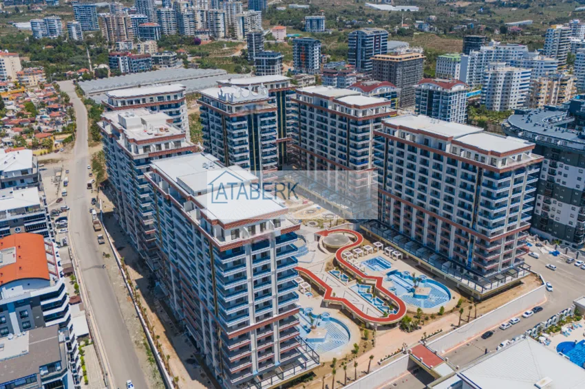 Линейная квартира 3+1 201 м² в Алании, центр района Махмутлар  5 