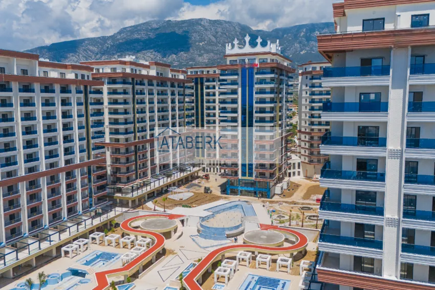 Линейная квартира 3+1 201 м² в Алании, центр района Махмутлар  6 