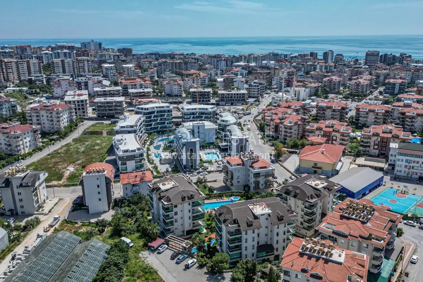 Недвижимость под ВНЖ в Алании, район Оба - квартира 2+1 с мебелью 1 